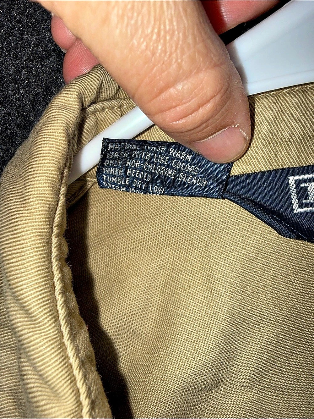 Polo by Ralph Lauren Lightweight Jacket in Beige Size Medium - Picture 6 of 10